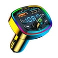 thumbnail image 1 of Car MP3 Music Player BT5.0 Dual USB & PD Car Adapter Hands-Free Calling Support TF /USB Drive Voltage Display, 1 of 7