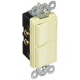 thumbnail image 2 of Morris Products 81980 Commercial Grade Decorator Double Rocker Switch Ivory 15A-120 - 277V, 2 of 2