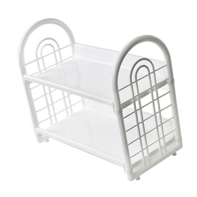 Organizador de Estantes de Mesa, Estante de Almacenamiento de Escrito de Doble Capa Versátil para la Oficina para el Hogar