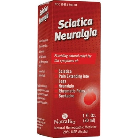 NatraBio Sciatica Neuralgia -- 1 fl oz (Best Medication To Treat Sciatica)