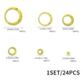 thumbnail image 4 of 24pcs, Round Mirror Wall Sticker, Removable Self-adhesive Mirror Sticker, Plastic Wall Sticker, Wall Art Sticker, Home Decor Bedroom Accessories Room Decoration, 4 of 5