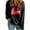 Black, variant on ibuvkizy Sweatshirt for Women Valentine's Day Round Neck Lover's Love Print Sweatshirt Long Sleeved Pullover Top/shirt Black,XS