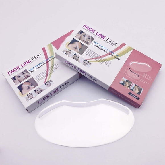 Herramientas para peinar el cabello, mascarilla transparente para flequillo, mascarilla para galería de cabello, mascarilla desechable con parche para flequillo, mascarilla para cubrir la cara.