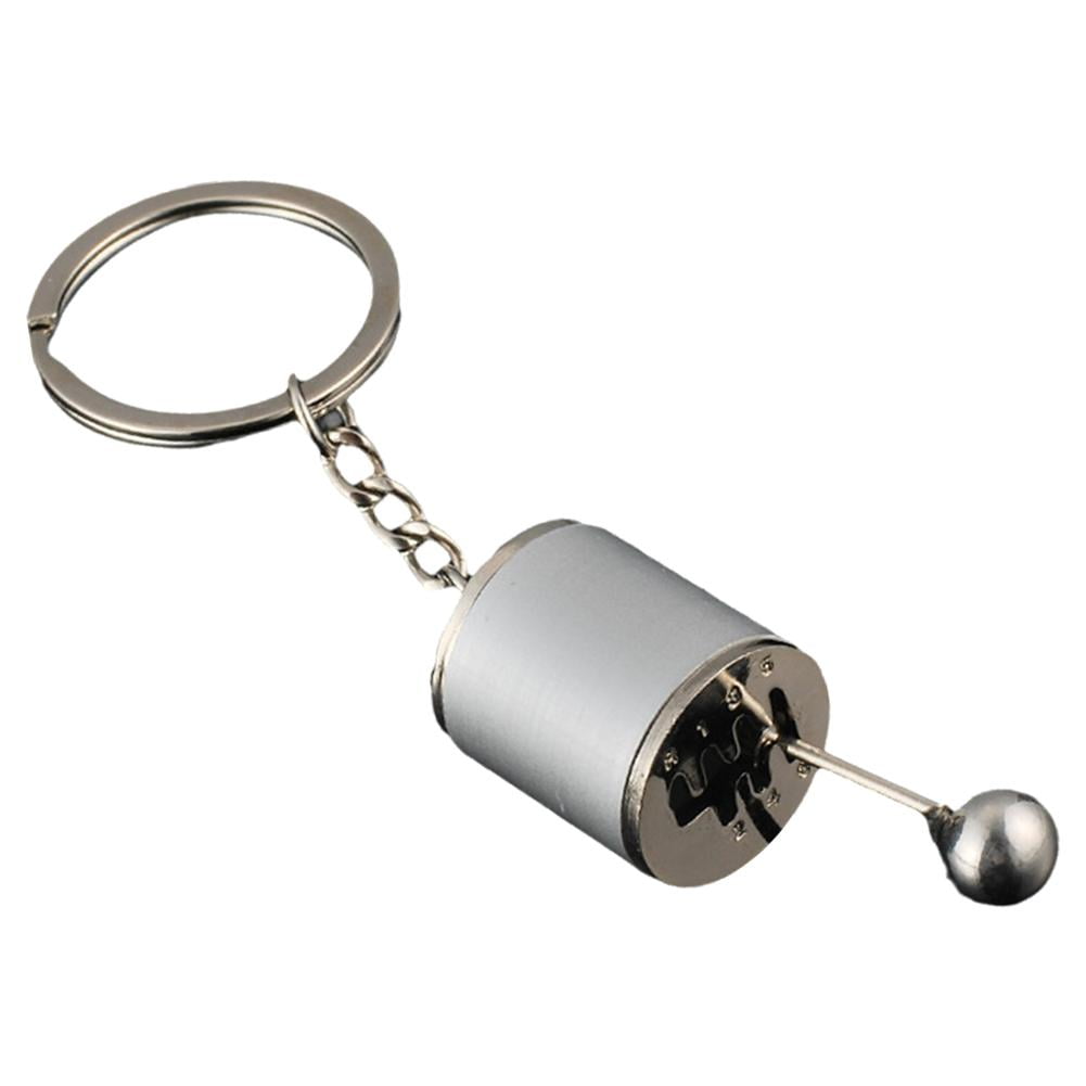 YSABOXY Gear Knob Gear 6 Speed *-Gear Box Metal Gear Stick Car Keyring Keychain