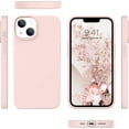 thumbnail image 2 of Sumao Designed for iPhone 13 Case, Silicone Shockproof Slim Thin Phone Case (Pink), 2 of 10