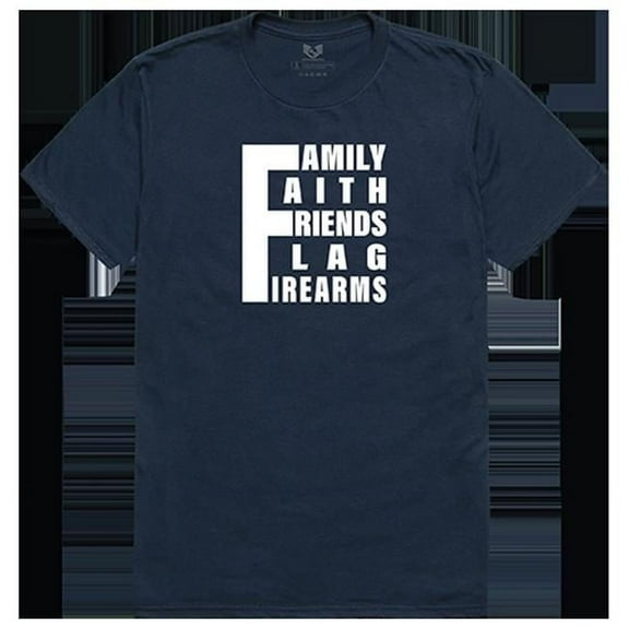 5 Things YDMW 1 Relaxed Graphic Tee Shirt, Navy - Medium