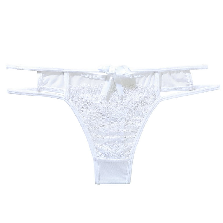 HUPOM Mens Silk Underwear Underwear For Women In Clothing High Waist Casual  Belt Drop Waist White S 