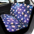 thumbnail image 4 of Uourmeti Car Seat Covers Full Set Full Backrest Polyester, Compatible with Auto Interior Sedan Seats, for Trucks most Cars, Planet Stars, 4 of 10