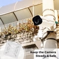thumbnail image 5 of Vertical Pole Mount Bracket Adapter, Universal Pole Mount Junction Bracket, Aluminum Alloy Pole Mounting Bracket for Indoor Outdoor CCTV Camera, Security Camera, 5 of 5