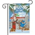 thumbnail image 2 of Winter Nut House Garden Flag Squirrels Welcome 12.5" x 18", 2 of 2