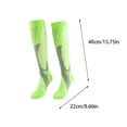 thumbnail image 2 of Socks Men Women 20-30 mmHg Athletic Fit Running Medical Pregnancy Flight Travel 4 Pair Christmas, 2 of 4