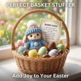 thumbnail image 6 of Mini Bunny Hug Cute Easter Gift - A Little Bundle of Love & Comfort, 2025 New Mini Rabbit Positive Plush Animals, Inspirational Easter Gifts for Women Men, Emotional Motivational Bunny Decor(Q), 6 of 6