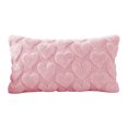 thumbnail image 1 of Funda de cojín con diseño de corazón de amor, funda de almohada de felpa con cremallera oculta para sofá, dormitorio, sala de estar y decoración., 1 of 8