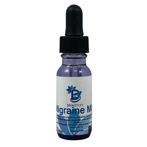 Migraine Mix Essential Coconut Oil Blend for Help with Headaches, by Diva Stuff