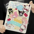 thumbnail image 3 of Sanrio Hello Kitty Étui de Protection pour IPad Cartoon IPad Pro 2022 2021 10.2 Air 2 3 Mini 4 5 6 Trois Étui Pliantes Transparentes, 3 of 7