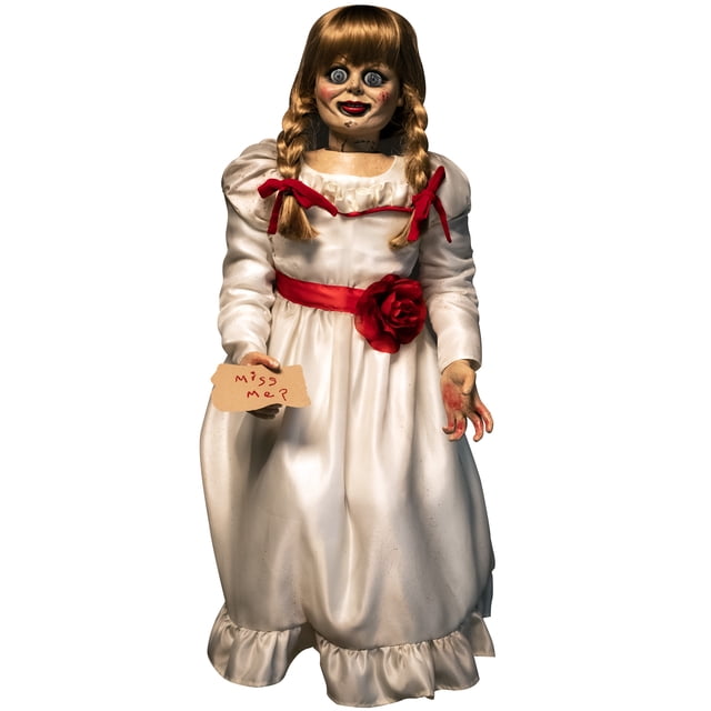 Muñeco Decorativo de Annabelle El Conjuro Trick or Treat Studios Replica