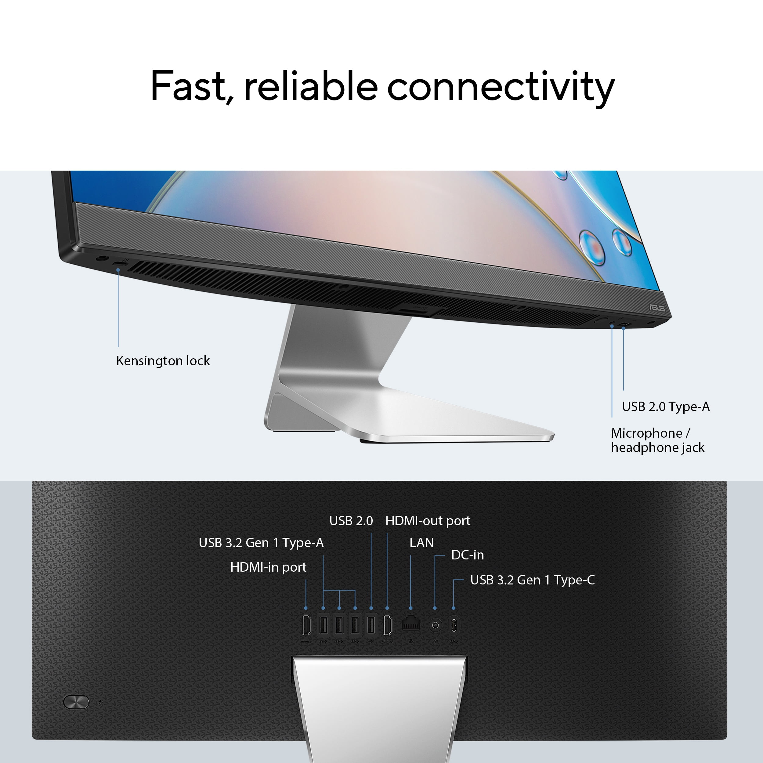 ASUS A3402 PC All-in-One, 23.8” FHD, Intel i7-1255U,16GB ASUS A3402 PC All-in-One, 23.8” FHD, Intel i7-1255U,16GB