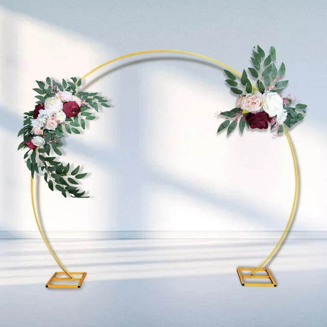 pitrice 2Pcs Artificial Peony Flower Swag for Arch Decorative Photography Props B