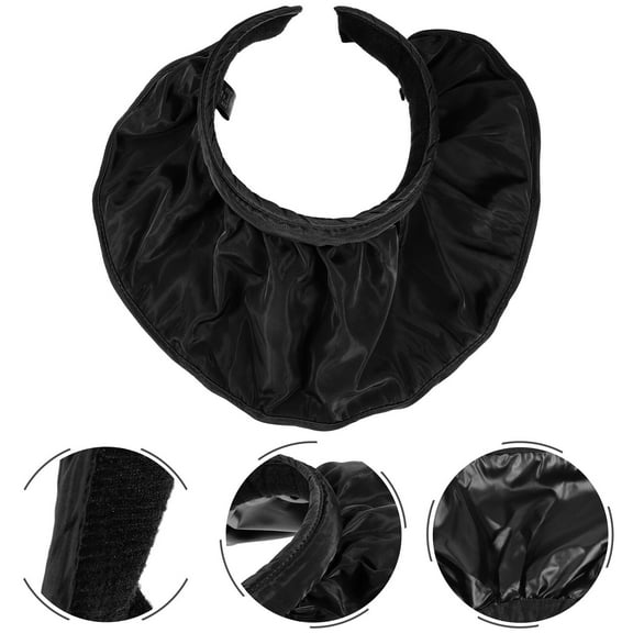 MEIBUTYUP Sun Hat Women Black Breathable Sweat Band 1Pcs