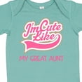 thumbnail image 4 of Inktastic Cute Like My Great Aunt Girls Baby Bodysuit, 4 of 5
