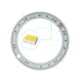 thumbnail image 5 of Lámpara LED de crecimiento para plantas con anillo angelical, espectro completo para interiores, ideal para suculentas y flores, temporizador inteligente, conexión USB, 3 cabezales, luz solar, 5 of 6