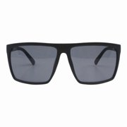 Green Kush Men's Sunglasses Matte Black Classic Square Frame UV400