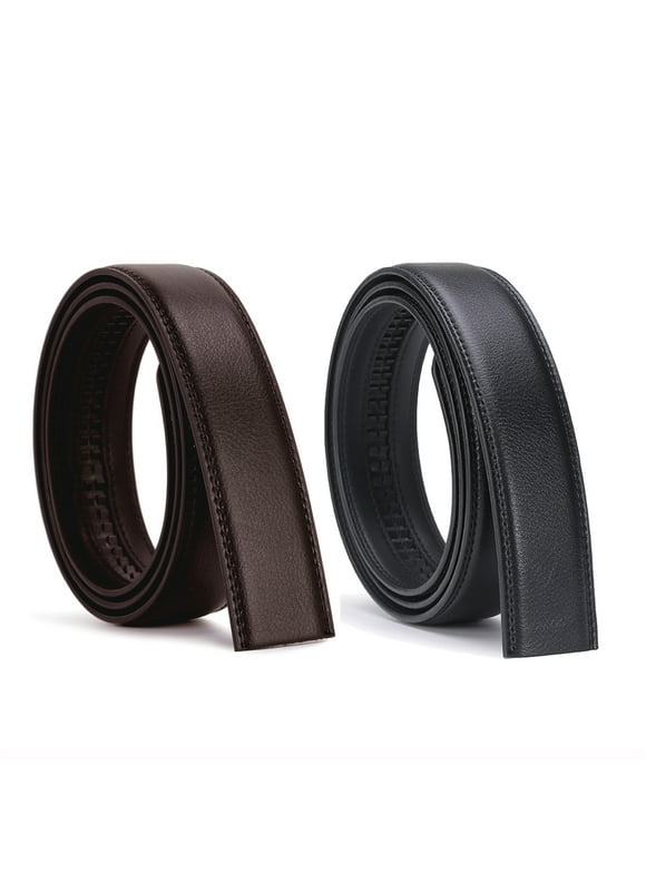 Leather Belts Without Buckles