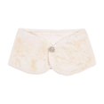 thumbnail image 5 of Gelikeya Womens Fauxfur Shawl Wrap Cape for Bridal Wedding Party Bridal with Pearl Rhinestone Brooches, Beige, Size L, 5 of 6