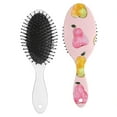 thumbnail image 2 of Papaya Print Paddle Hair Brush - Tropical Fruit Design Detangling Brush with Round-Tip Bristles for Women & Men, Gentle Anti-Frizz Styling Tool for All Hair Types, 2 of 7