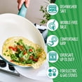 thumbnail image 5 of GreenLife Soft Grip Healthy Ceramic - Juego de ollas y sartenes antiadherentes de 12 piezas, sin PFAS, apto para lavaplatos, color turquesa, 5 of 5