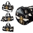 thumbnail image 3 of Honeybee Soccer Bag: Sports Bag with Interior Zipper Pocket and Large Capacity - Swim Bag, Carry on Bag, Travel Tote, Weekender Bag, 3 of 6