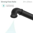 thumbnail image 3 of Avallon Pro Kitchen Faucet in Matte Black & Yellow, 3 of 12