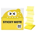 thumbnail image 2 of Cute Fruit Transparent Sticky Notes, Pull Out Clear Sticky Notes Dispenser 80 Sheets Kawaii Desk Stationery, 2 of 9