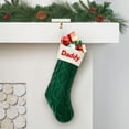 thumbnail image 6 of Vrorvz Personalized Christmas Socks Customized Names for Christmas Decorations Embroidered Stocking Gift Bag Large Capacity for Holiday Gifts Suit for Home Decor Festive Celebrations 18.1in Green, 6 of 8