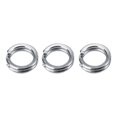 thumbnail image 2 of 7 Sizes Snap Split Ring, Portable Double Circle Split Ring 50pcs/100pcs Fishing Tackle Bait Split Rings, Angling For Fishing, 2 of 2
