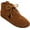 Softsole Brown, variant on Women's Classic Fringe Boot,Soft Leather Sole Brown,7 M US