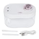 thumbnail image 1 of Humidificador de doble pulverización de escritorio con alimentación USB de 1 l con luz nocturna ambiental para oficina en casa Blanco, 1 of 5