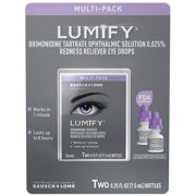 Angle View: Lumify Redness Reliever Eye Drops .25 fl. oz, 2 pack .