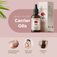 thumbnail image 2 of Organic Castor Oil, 100% Pure Natural, Cold Pressed for Essential Oils Mixing Natural Dry Skin Moisturizer Body & Face, Eyelash Caster Oil, Eyelashes Eyebrows Lash & Hair Growth Serum 4oz, 2 of 6