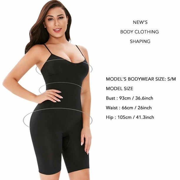 US Women's Body Shaper Tummy Control Slimming Bodysuit Waist