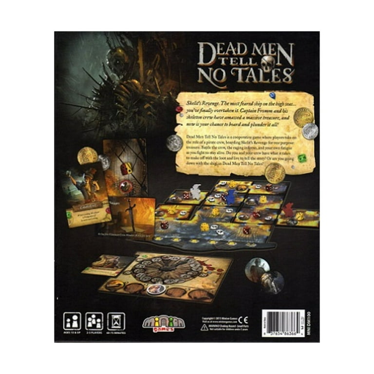 Dead Men Tell No Tales: Dead Men Tell No Tales Boxed Co-Op Board