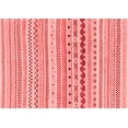 thumbnail image 1 of Ahgly Company Machine Washable Indoor Rectangle Abstract Red Modern Area Rugs, 2' x 4', 1 of 4