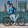 thumbnail image 2 of WOOKEN Electric Bike for Adults ,48V 10.4Ah Removable Battery and up to 50Miles 19.8MPH, 26" x 2.1" Electric Commuter Bike with 7-Speed and Front Suspension, UL 2849, 2 of 10