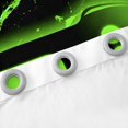 thumbnail image 3 of Erosebridal Green Gamepads Curtains and Drapes (42Wx90L),Geometric Lines 30%-50% Black Out Curtains,Video Game Curtains Pack of 2 (42Wx90L),Gamer Room Decoration, 3 of 6