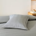 thumbnail image 2 of 3 PCS Solid Color Ultrasonic Lightweight Quilt Bedspread Set, Breathable Bed Cover, Modern All Season Bedding, 2 of 6