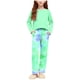 thumbnail image 1 of Conjuntos de blusas y camisas de cuello redondo y manga larga con estampado para niños, top de manga larga con cuello redondo, pantalones con cintura elástica, conjunto de traje de casa para niños de, 1 of 7