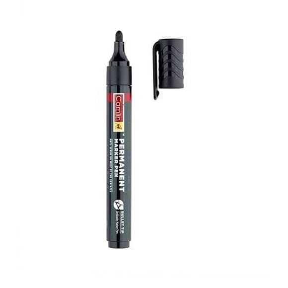 EZONEDEAL 1pcs Camlin Permanent Marker Pen for Art, Drawing, DIY Art Crafts, Posters, Painting, Journal