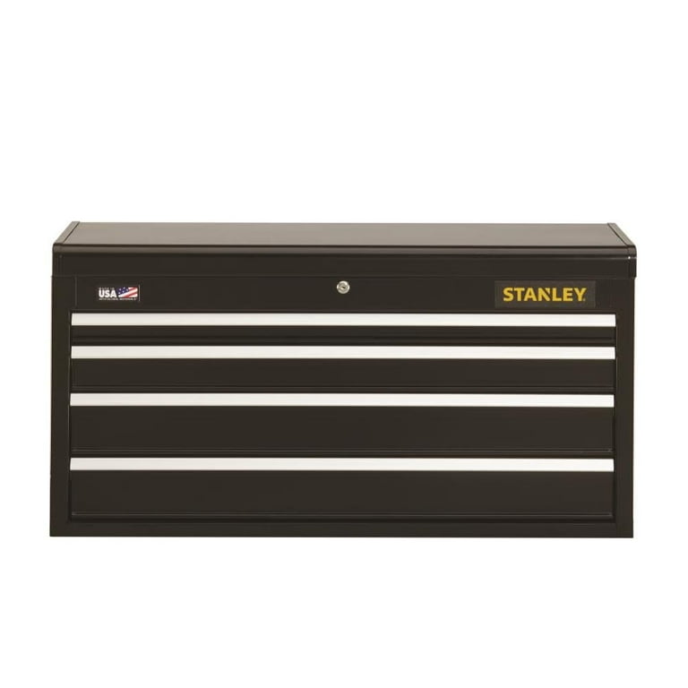 Black & Decker Stanley 4-Drawer Chest, 41 in., Black - Walmart.com