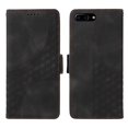 thumbnail image 6 of ELEHOLD For iPhone 8 Plus/7 Plus Leather Wallet Phone Case, Embossed Diamond Folio Flip Cover, Card Holder Cash Slot, Stand Support, Wrist Strap Lanyard -Black, 6 of 10