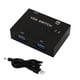 thumbnail image 1 of Caja selectora VGA 2 en 1 Salida Pantalla de computadora Conmutador de señal de video Caja de conmutación de video alimentada por USB portátil Methold  EL5369-00, 1 of 2